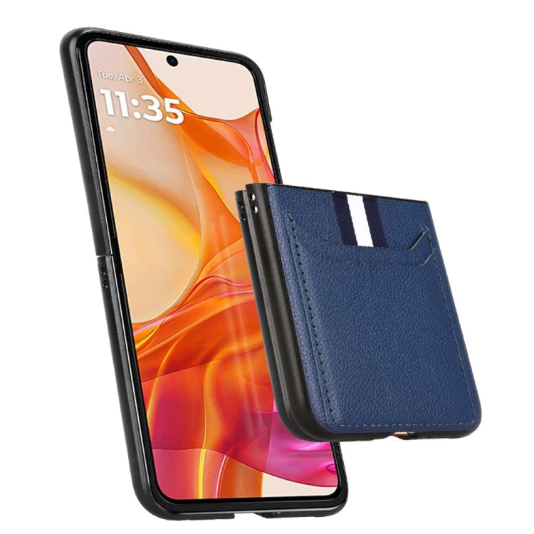 For Motorola Razr 50 Ultra Litchi Texture Card Slot Phone Case