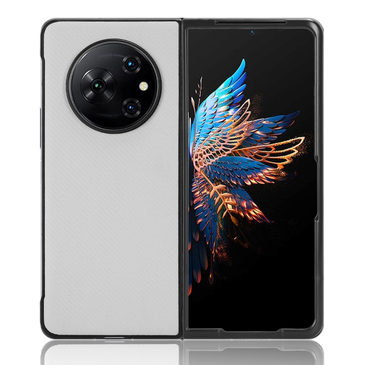 For Tecno Phantom V Fold PU Leather PC Phone Case