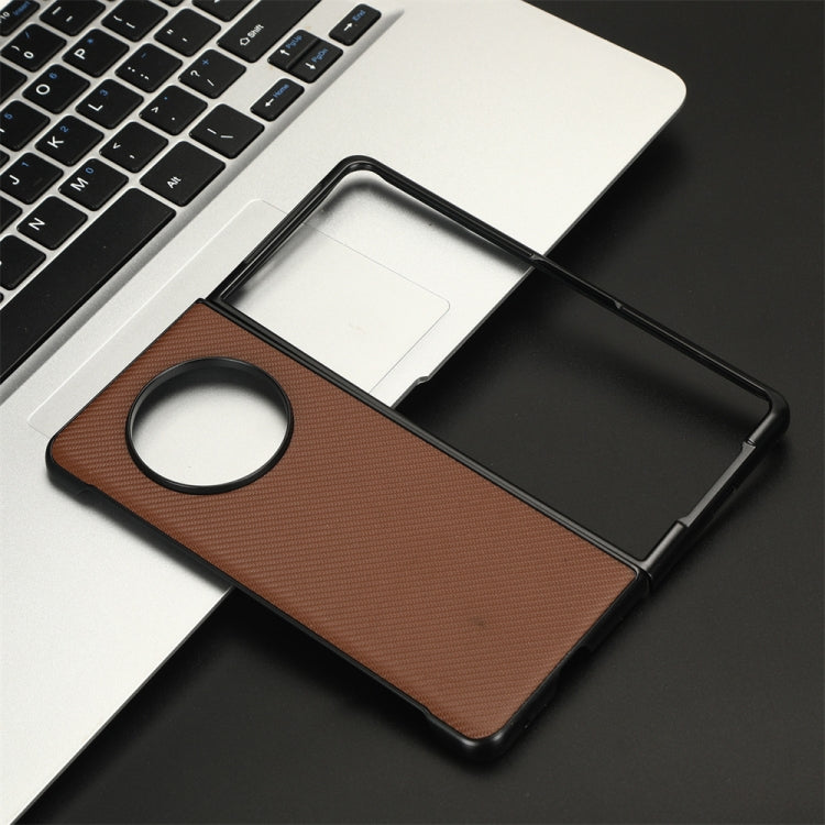For Tecno Phantom V Fold PU Leather PC Phone Case