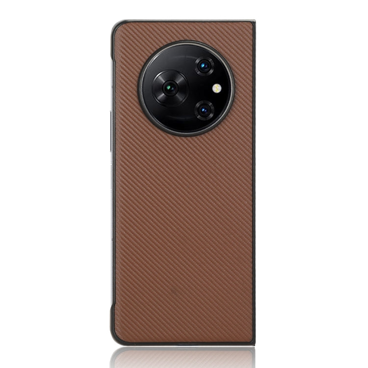 For Tecno Phantom V Fold PU Leather PC Phone Case