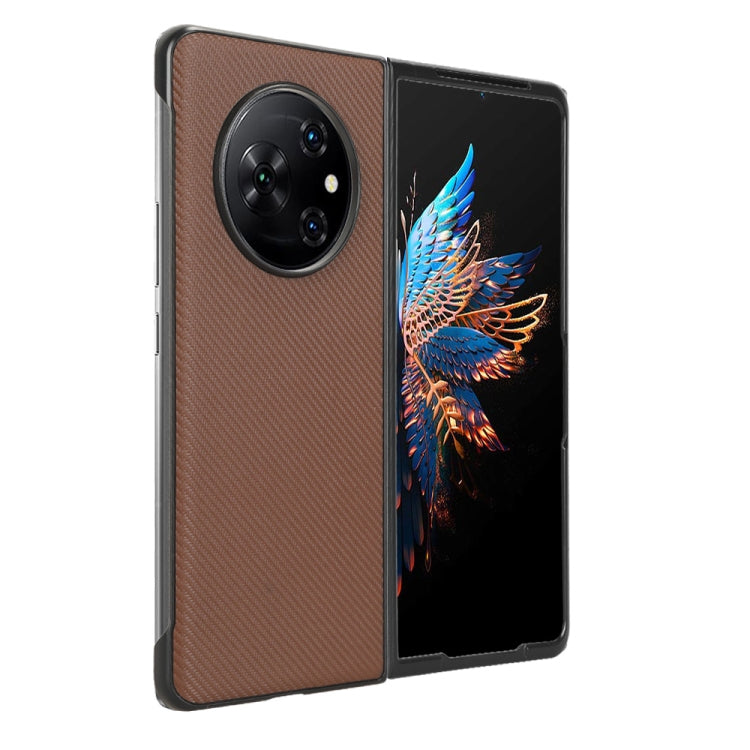 For Tecno Phantom V Fold PU Leather PC Phone Case