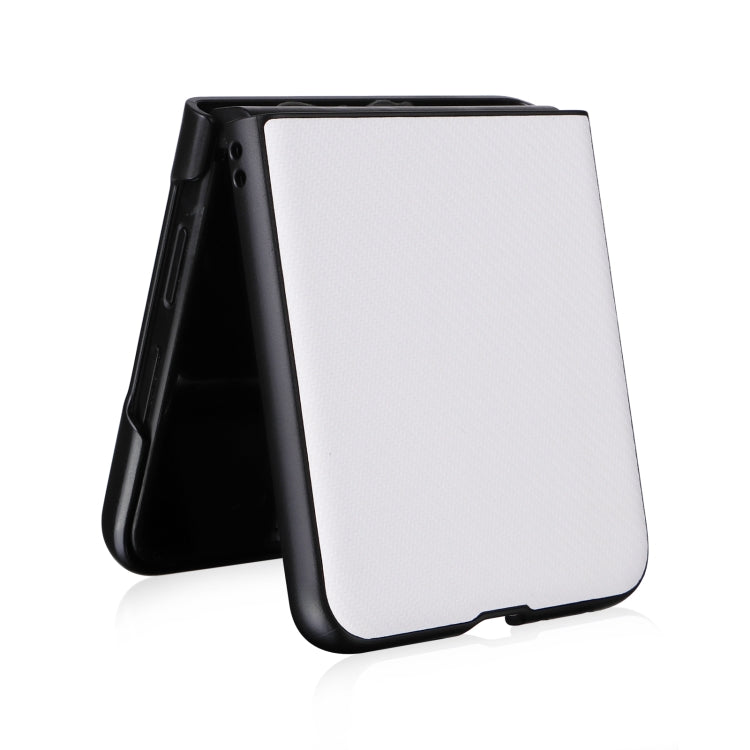For Motorola Moto Razr 50 Ultra PU Leather PC Phone Case