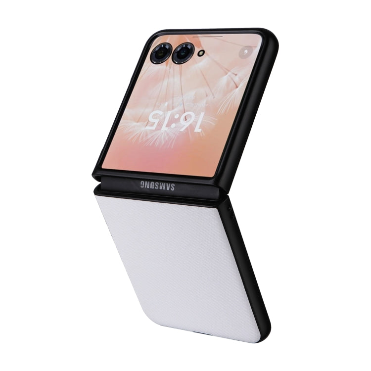 For Motorola Moto Razr 50 Ultra PU Leather PC Phone Case