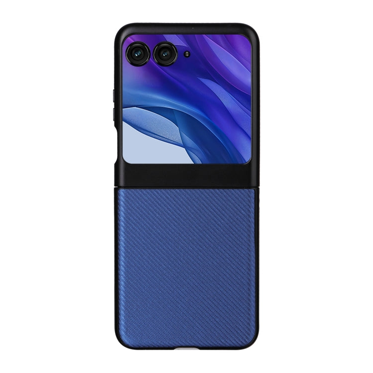 For Motorola Moto Razr 50 PU Leather PC Phone Case