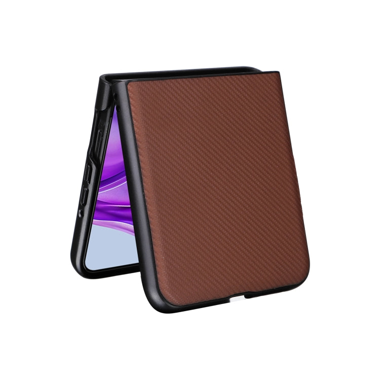For Motorola Moto Razr 50 PU Leather PC Phone Case