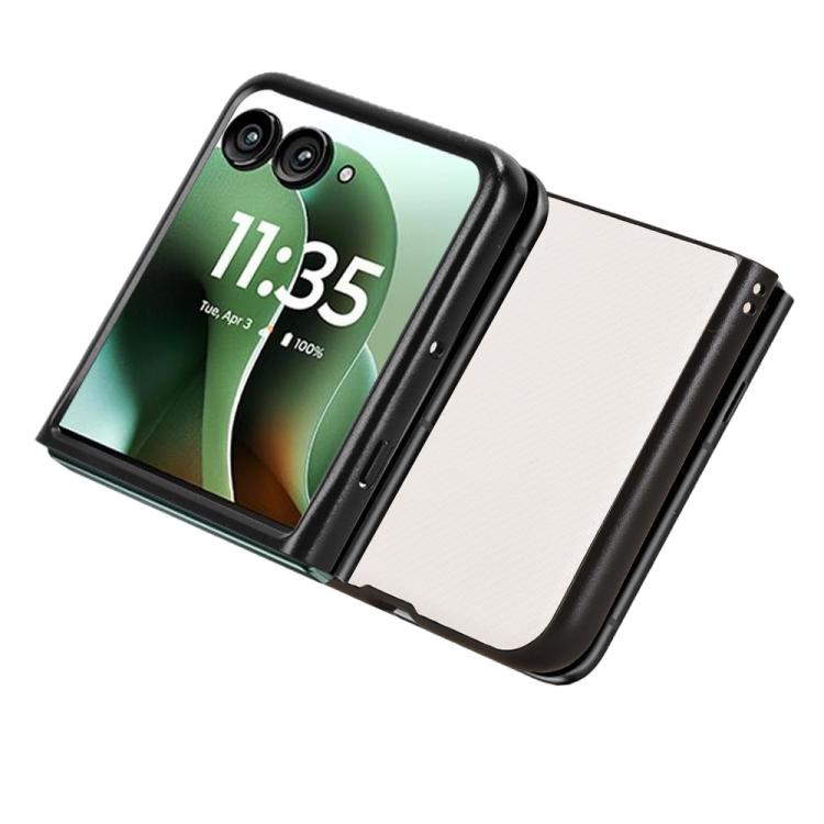 For Motorola Razr 60 Ultra PU Leather PC Phone Case