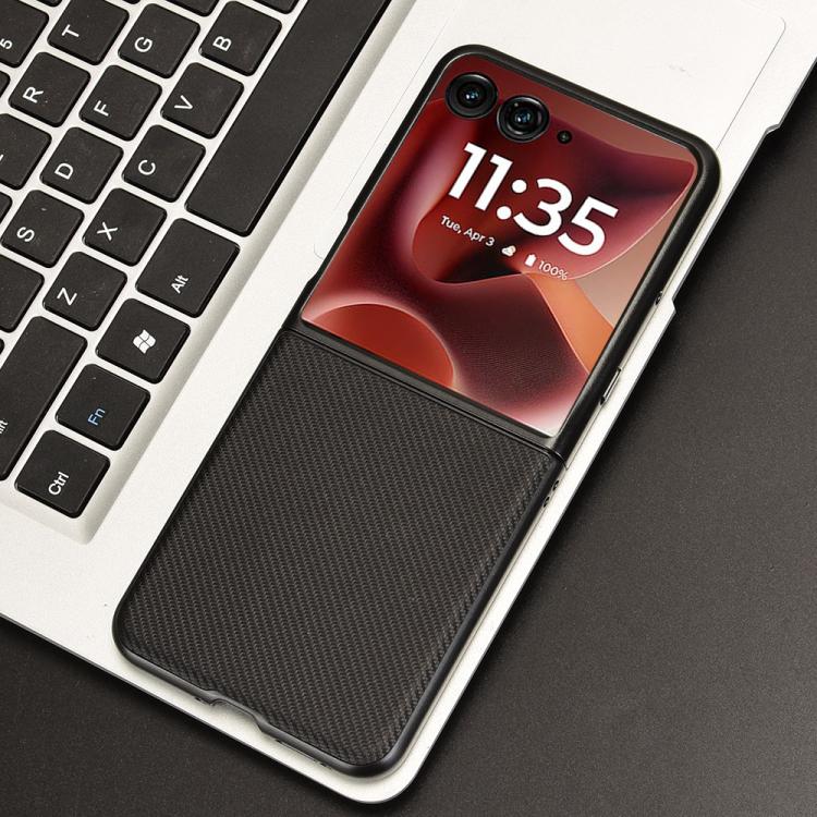 For Motorola Razr 60 Ultra PU Leather PC Phone Case