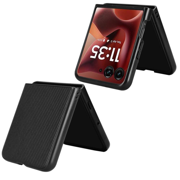 For Motorola Razr 60 Ultra PU Leather PC Phone Case