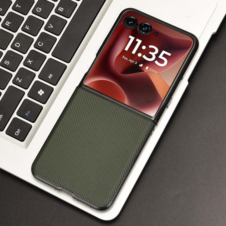 For Motorola Razr 60 Ultra PU Leather PC Phone Case