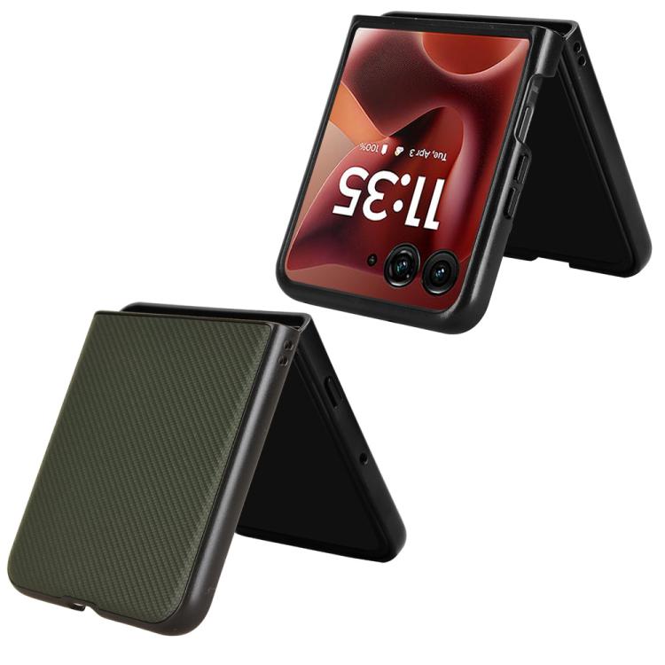 For Motorola Razr 60 Ultra PU Leather PC Phone Case