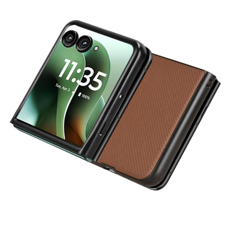 For Motorola Razr 60 Ultra PU Leather PC Phone Case