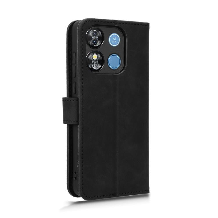 For Oukitel C57 Pro Skin Feel Magnetic Flip Leather Phone Case