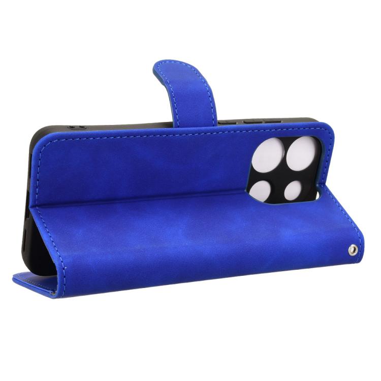 For Oukitel C57 Pro Skin Feel Magnetic Flip Leather Phone Case