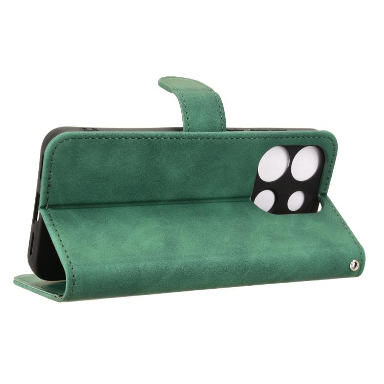 For Oukitel C57 Pro Skin Feel Magnetic Flip Leather Phone Case