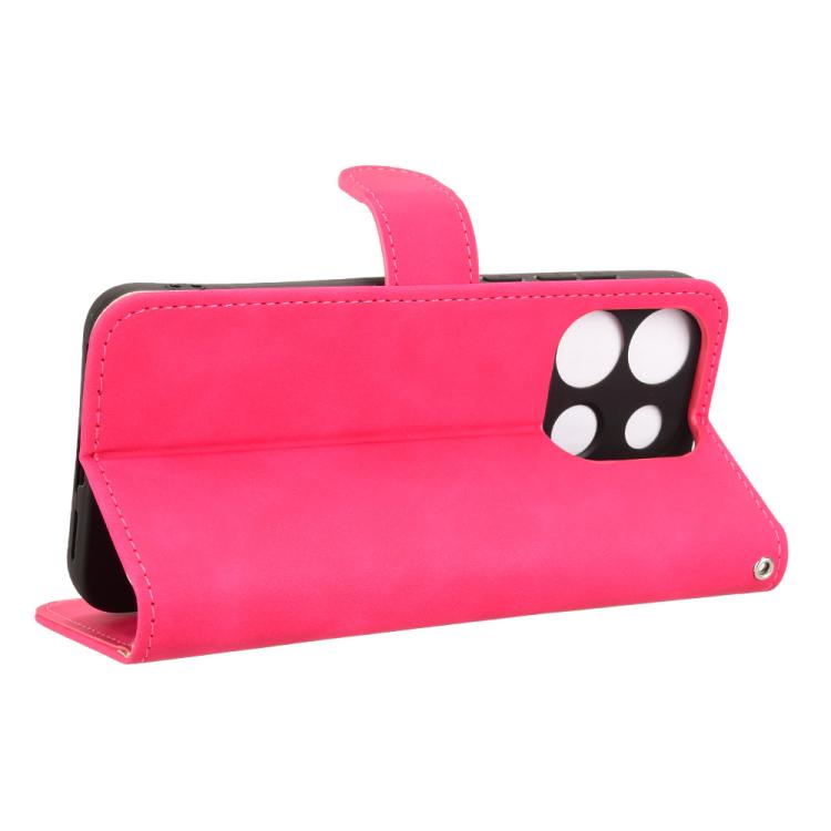 For Oukitel C57 Pro Skin Feel Magnetic Flip Leather Phone Case