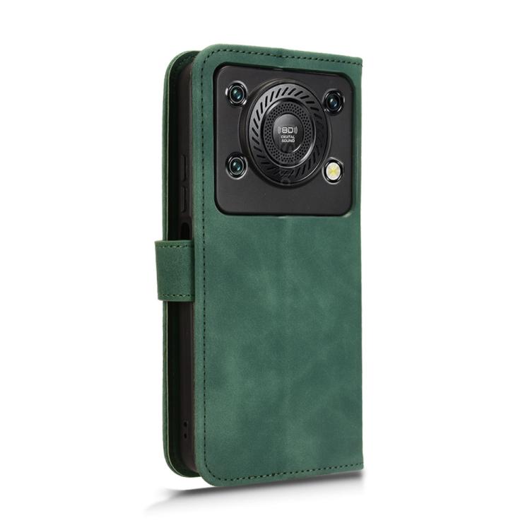 For Oukitel C60 Pro / C60 Skin Feel Magnetic Flip Leather Phone Case