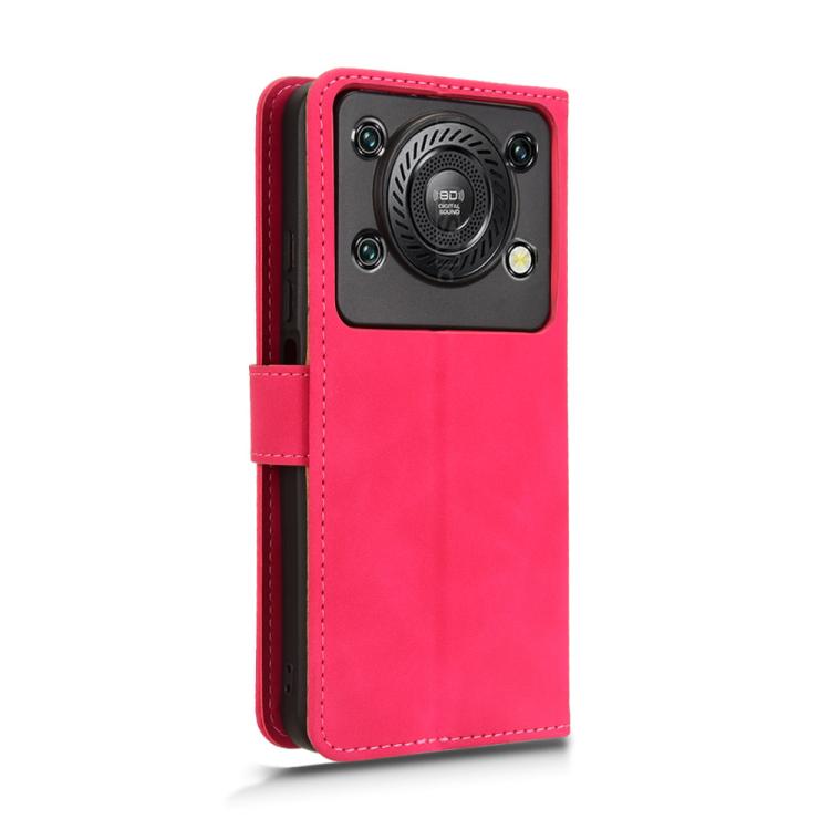 For Oukitel C60 Pro / C60 Skin Feel Magnetic Flip Leather Phone Case