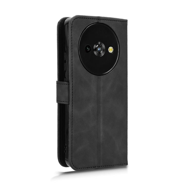 For Oukitel C59 Pro Skin Feel Magnetic Flip Leather Phone Case