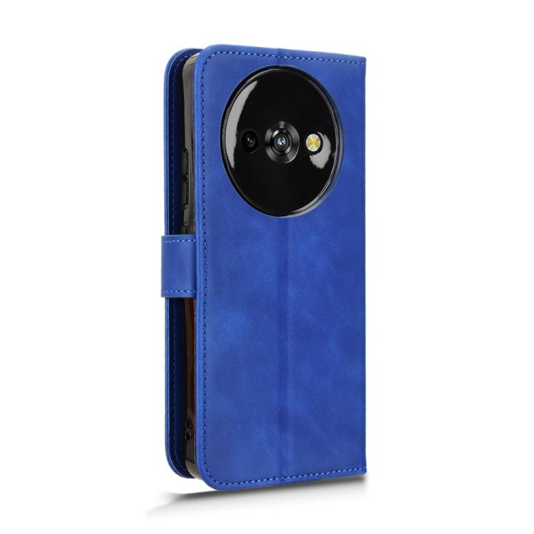 For Oukitel C59 Pro Skin Feel Magnetic Flip Leather Phone Case
