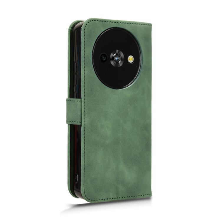 For Oukitel C59 Pro Skin Feel Magnetic Flip Leather Phone Case