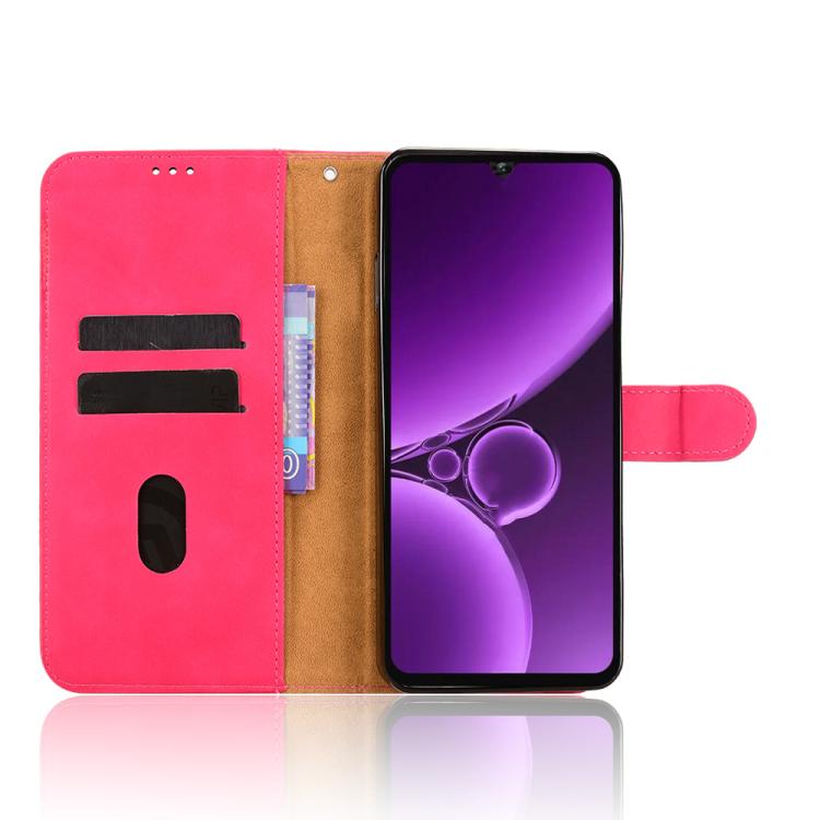 For Oukitel C59 Pro Skin Feel Magnetic Flip Leather Phone Case