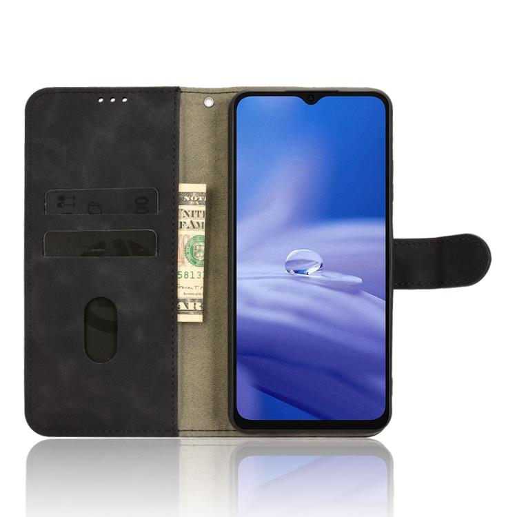 For Ulefone Note 19 Skin Feel Magnetic Flip Leather Phone Case