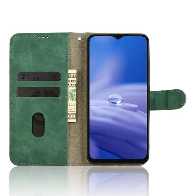 For Ulefone Note 19 Skin Feel Magnetic Flip Leather Phone Case