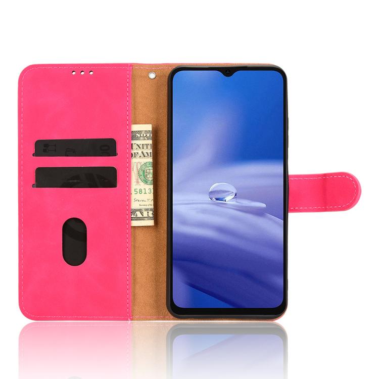 For Ulefone Note 19 Skin Feel Magnetic Flip Leather Phone Case