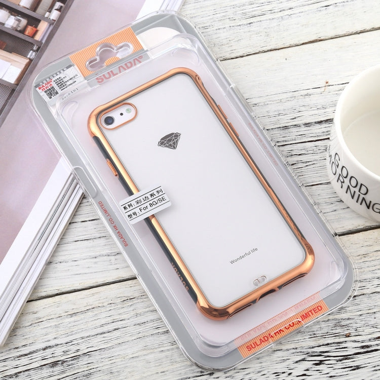 For iPhone 6 / 6s SULADA Colorful Edge Series Shockproof TPU + Electroplated Edge Protective Case