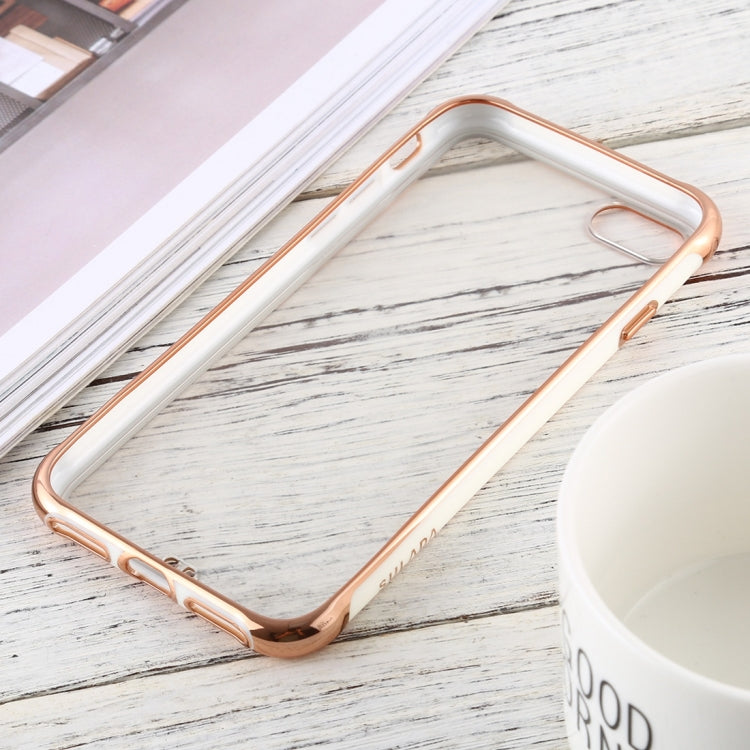 For iPhone 6 / 6s SULADA Colorful Edge Series Shockproof TPU + Electroplated Edge Protective Case