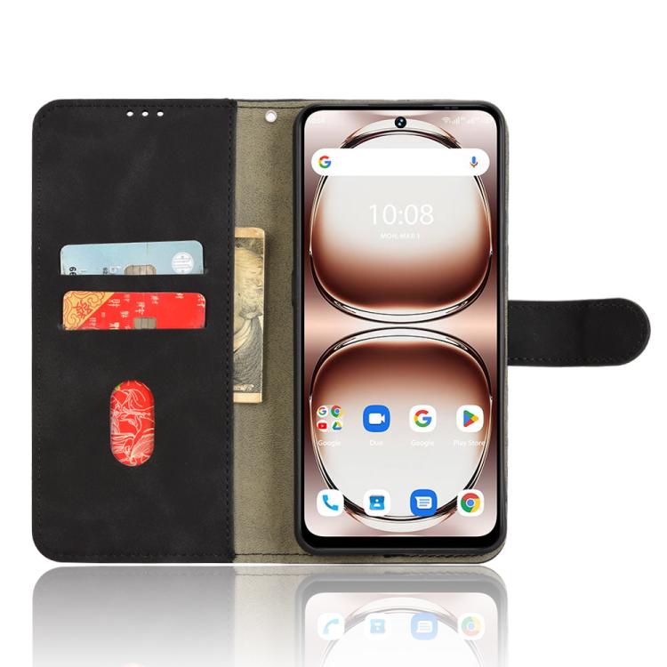 For UMIDIGI Note 100 Skin Feel Magnetic Flip Leather Phone Case