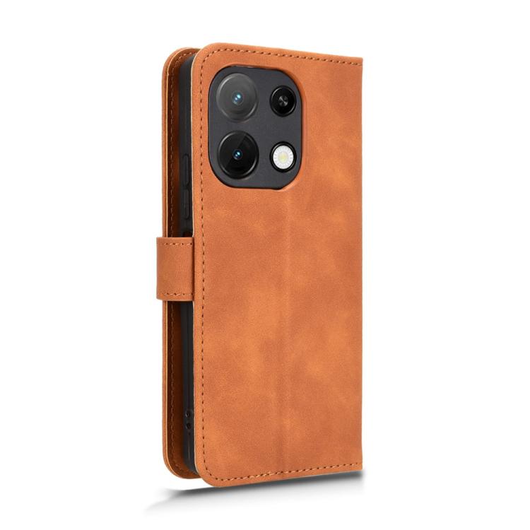For UMIDIGI Note 100 Skin Feel Magnetic Flip Leather Phone Case