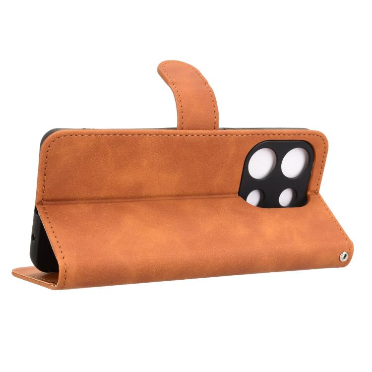 For UMIDIGI Note 100 Skin Feel Magnetic Flip Leather Phone Case