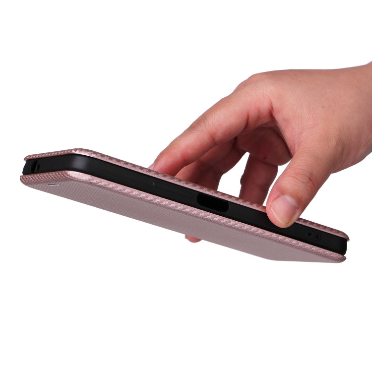 For HTC U23 Pro Carbon Fiber Texture Flip Leather Phone Case