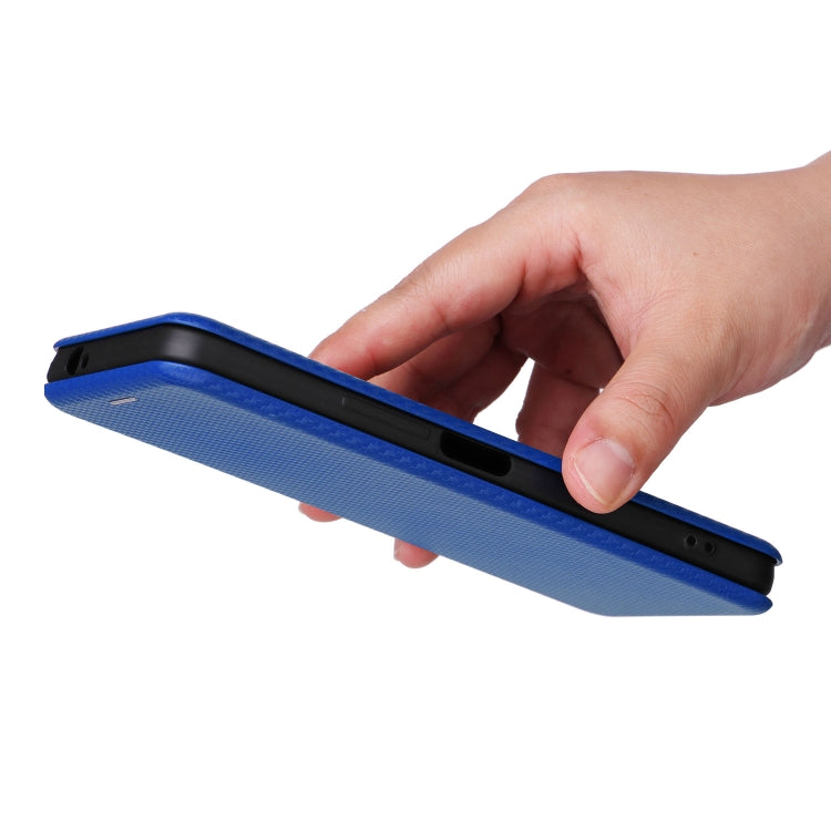 For HTC U23 Pro Carbon Fiber Texture Flip Leather Phone Case