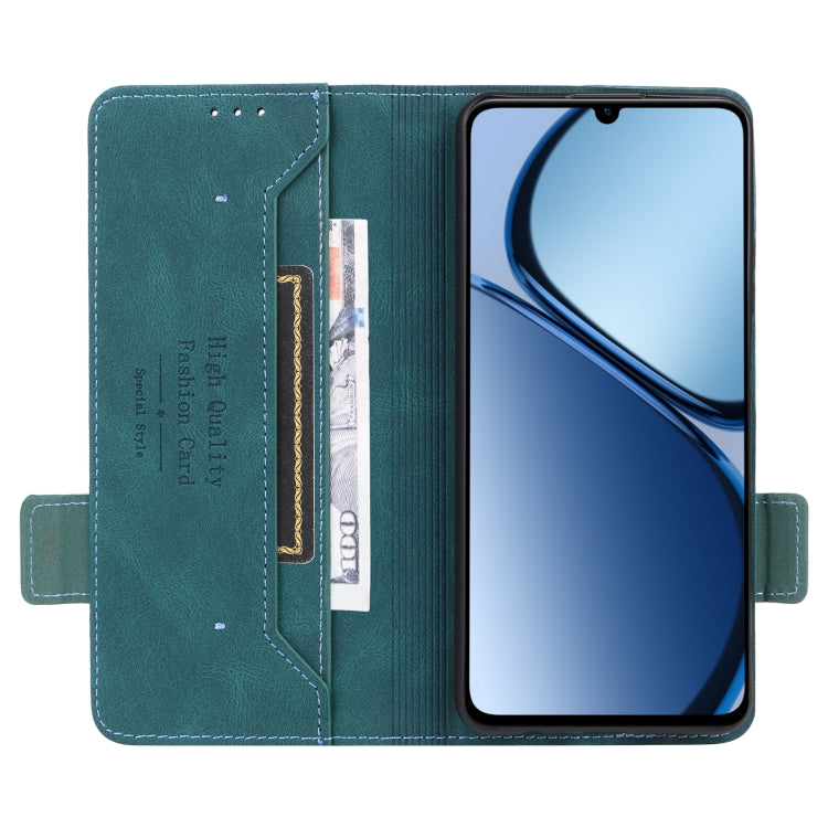 For Realme C63 / C61 Magnetic Clasp Leather Phone Case