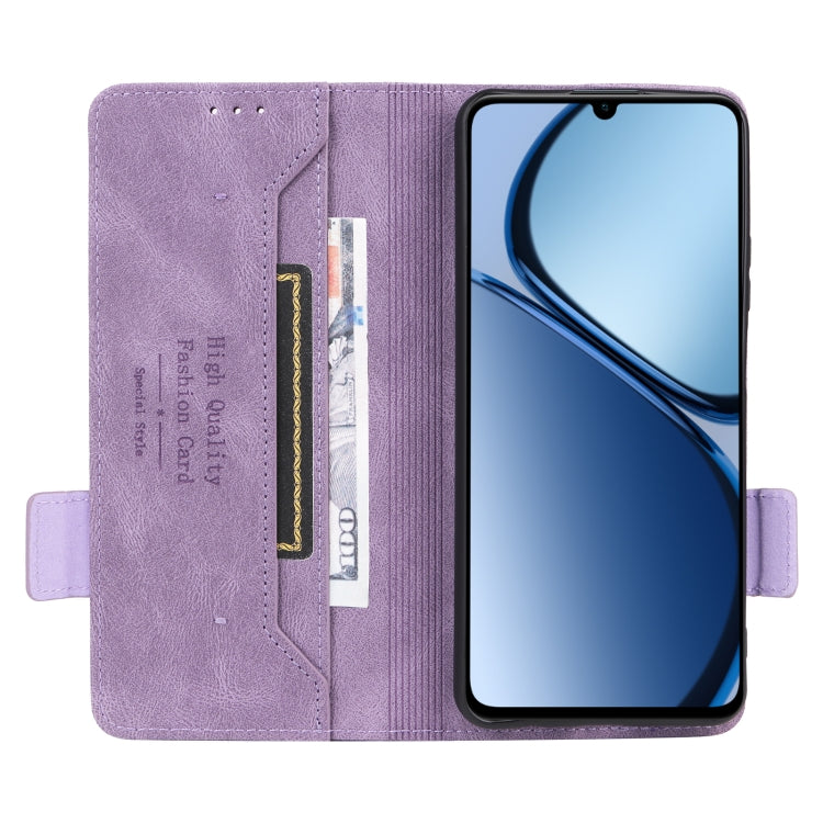 For Realme C63 / C61 Magnetic Clasp Leather Phone Case