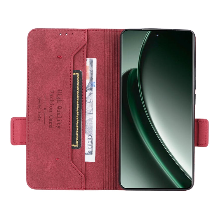 For Realme GT 6 / GT 6T Magnetic Clasp Leather Phone Case