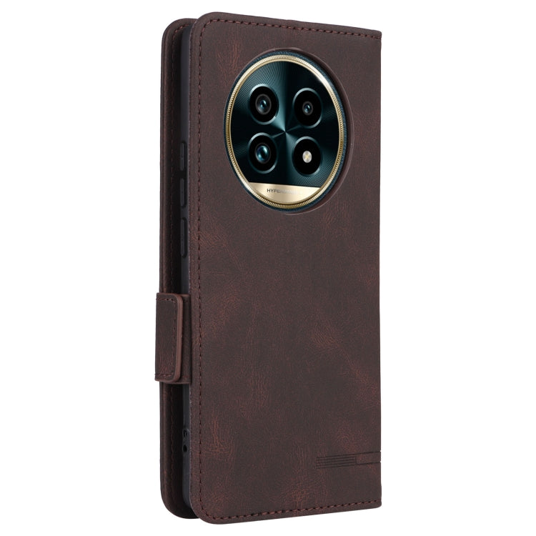 For Realme 13 Pro / 13 Pro+ Magnetic Clasp Leather Phone Case
