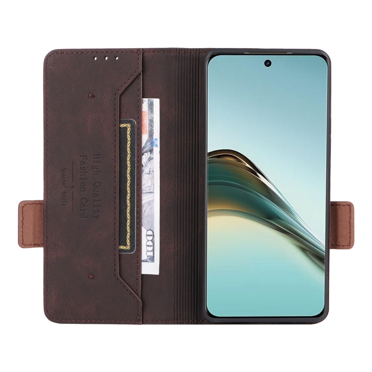 For Realme 13 Pro / 13 Pro+ Magnetic Clasp Leather Phone Case