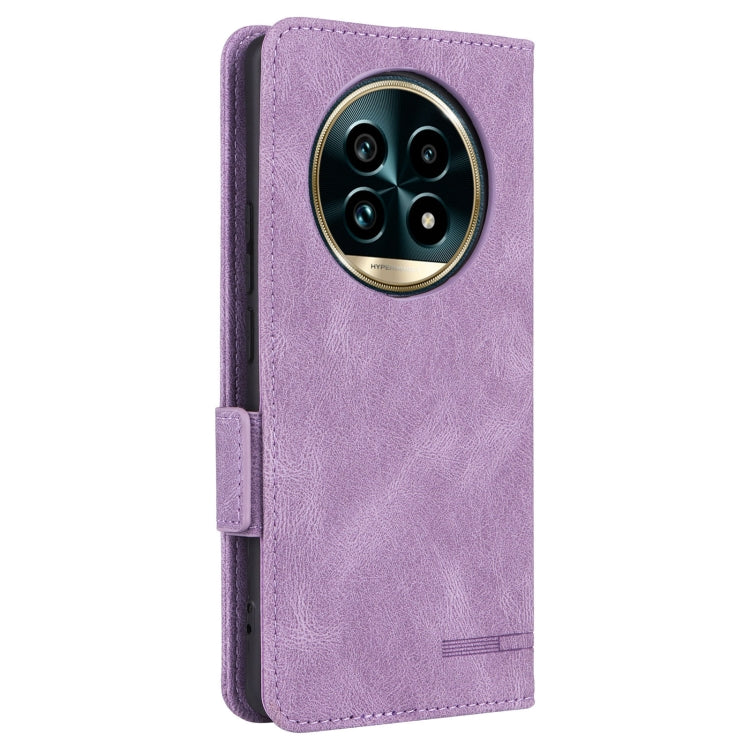 For Realme 13 Pro / 13 Pro+ Magnetic Clasp Leather Phone Case