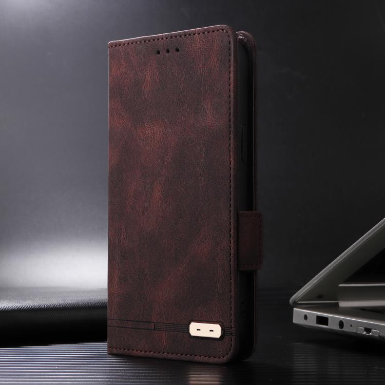 For Realme C75 4G Magnetic Clasp Leather Phone Case