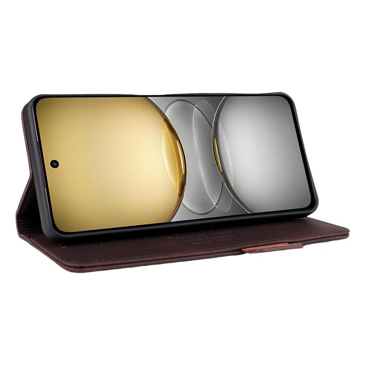 For Realme C75 4G Magnetic Clasp Leather Phone Case