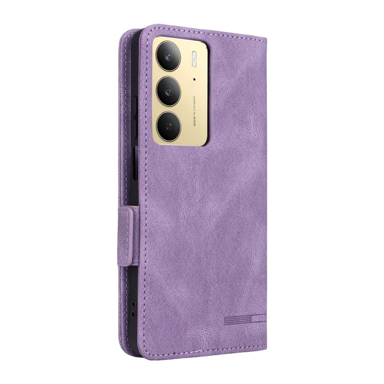 For Realme C75 4G Magnetic Clasp Leather Phone Case