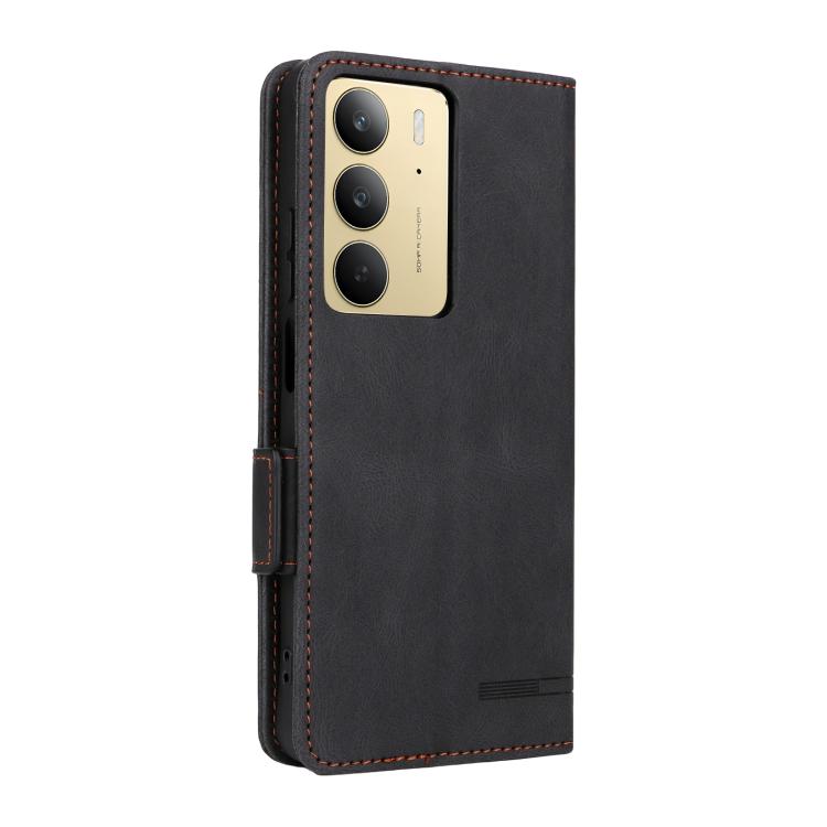 For Realme C75 4G Magnetic Clasp Leather Phone Case