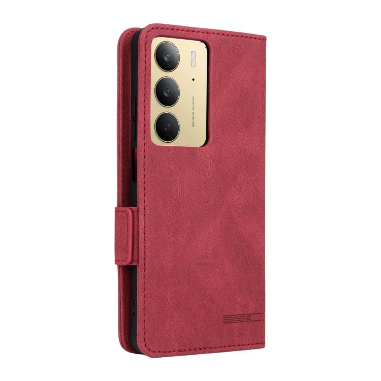 For Realme C75 4G Magnetic Clasp Leather Phone Case