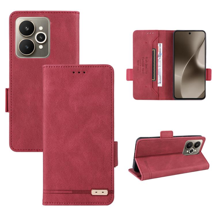 For Realme 15 SEA Magnetic Clasp Leather Phone Case