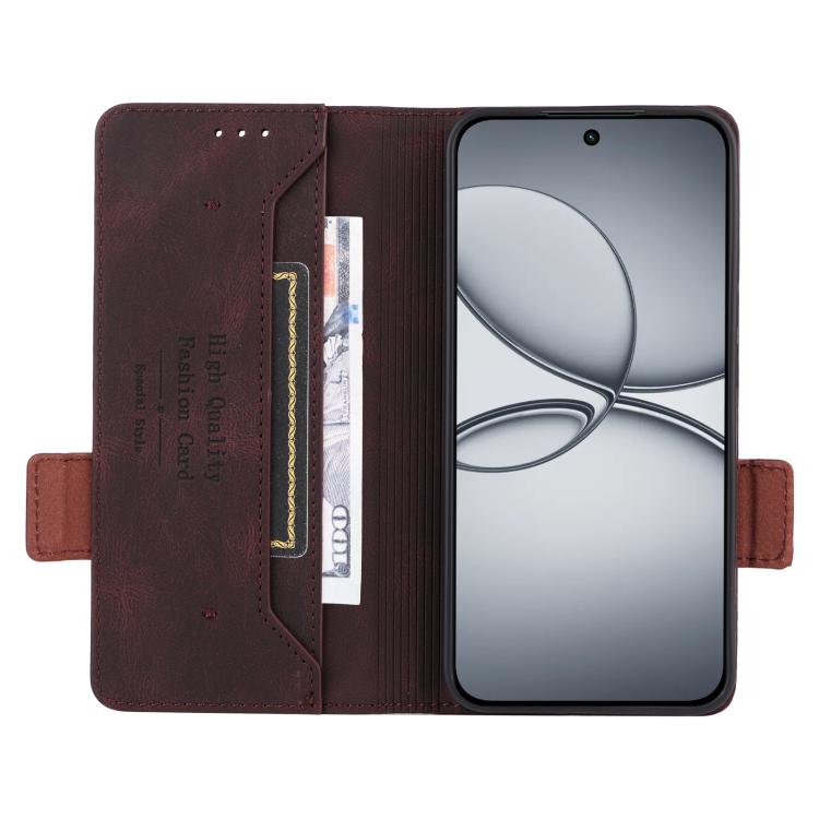 For Realme 15T 5G Magnetic Clasp Leather Phone Case