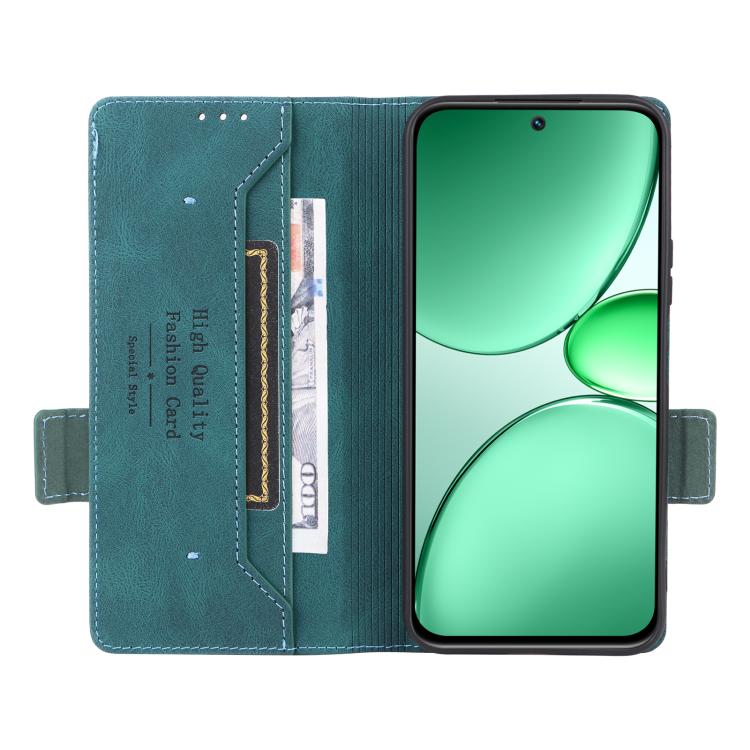 For Realme C85 5G Magnetic Clasp Leather Phone Case