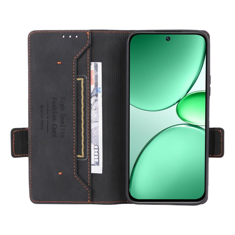 For Realme C85 5G Magnetic Clasp Leather Phone Case